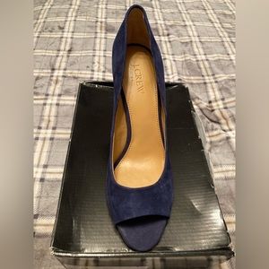 J Crew Peep Toe Pump